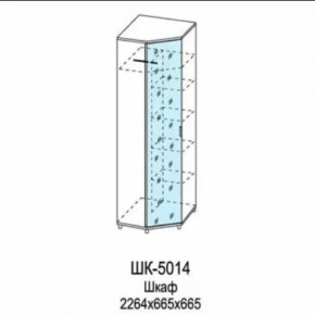 Шкаф для одежды и белья ШК-5014 Грейс в Челябинске - chelyabinsk.mebel-tymen.ru | фото