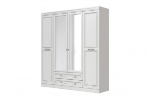 Шкаф для одежды ШР-4 "Олимп", белый в Челябинске - chelyabinsk.mebel-tymen.ru | фото
