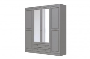 Шкаф для одежды ШР-4 Олимп Серый шифер/Антрацит в Челябинске - chelyabinsk.mebel-tymen.ru | фото