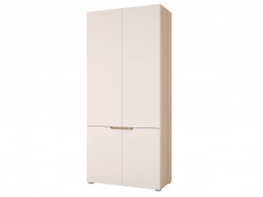 Шкаф двухстворчатый Анталия Сонома-Белый софт в Челябинске - chelyabinsk.mebel-tymen.ru | фото