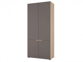 Шкаф двухстворчатый Анталия Сонома-Графит софт в Челябинске - chelyabinsk.mebel-tymen.ru | фото