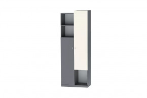 Шкаф Клео Шк-2, 800 мм, графит, миндаль Диал в Челябинске - chelyabinsk.mebel-tymen.ru | фото