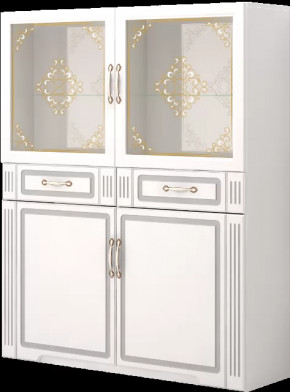 Шкаф комбинированный «Виктория» №39 в Челябинске - chelyabinsk.mebel-tymen.ru | фото