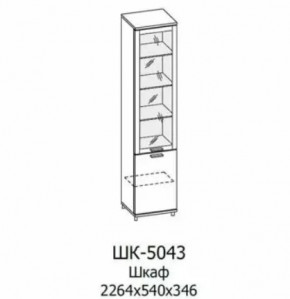 Шкаф многоцелевой ШК-5043 Грейс в Челябинске - chelyabinsk.mebel-tymen.ru | фото