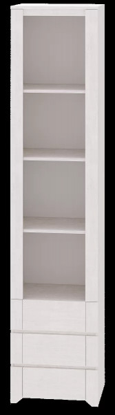 Шкаф-стеллаж «Твист» №2 в Челябинске - chelyabinsk.mebel-tymen.ru | фото