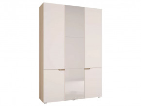Шкаф трехстворчатый Анталия Сонома -Белый софт в Челябинске - chelyabinsk.mebel-tymen.ru | фото