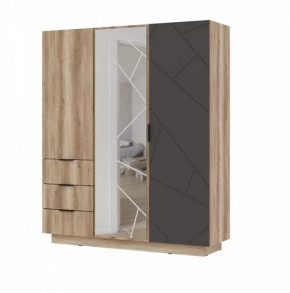 Шкаф трехстворчатый ШК-01 Даллас в Челябинске - chelyabinsk.mebel-tymen.ru | фото