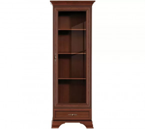 Шкаф-витрина Kentaki S320-REG1W1S Каштан в Челябинске - chelyabinsk.mebel-tymen.ru | фото