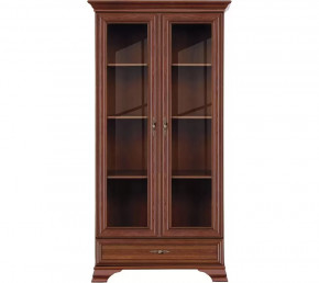 Шкаф-витрина Kentaki S320-REG2W1S Каштан в Челябинске - chelyabinsk.mebel-tymen.ru | фото