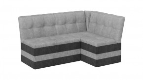 Скамья угловая «Оскар» исп. 2 Микровелюр Wellmart Silver, Graphite в Челябинске - chelyabinsk.mebel-tymen.ru | фото