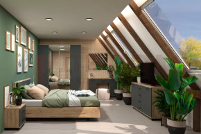 Спальный гарнитур Грейс композиция-4 в Челябинске - chelyabinsk.mebel-tymen.ru | фото