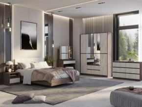 Спальный гарнитур Милана Ясень анкор/Дуб эльза в Челябинске - chelyabinsk.mebel-tymen.ru | фото