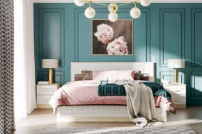 Спальный гарнитур Оливия в Челябинске - chelyabinsk.mebel-tymen.ru | фото