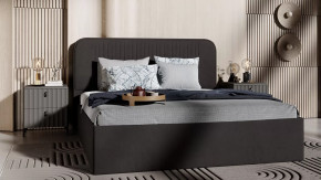 Спальный гарнитур «Тиффани» стандартный Базальт, Грей софт, Велюр Графит в Челябинске - chelyabinsk.mebel-tymen.ru | фото