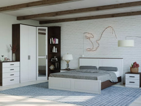 Спальный гарнитур Венеция-1 Венге/Белое дерево в Челябинске - chelyabinsk.mebel-tymen.ru | фото