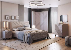 Спальня Кашемир №3, кашемир/сантьяго в Челябинске - chelyabinsk.mebel-tymen.ru | фото