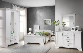 Спальня Kentaki белый в Челябинске - chelyabinsk.mebel-tymen.ru | фото