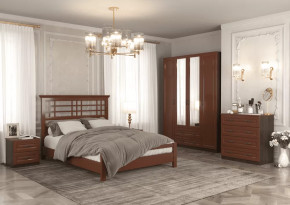 Спальня модульная Кантри Орех в Челябинске - chelyabinsk.mebel-tymen.ru | фото