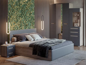 Спальня Наоми графит нубук в Челябинске - chelyabinsk.mebel-tymen.ru | фото