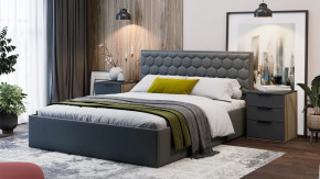 Спальня «Порто» Яблоня Беллуно, Графит софт в Челябинске - chelyabinsk.mebel-tymen.ru | фото