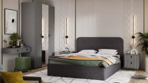 Спальня «Тиффани» Серый графит, Графит матовый в Челябинске - chelyabinsk.mebel-tymen.ru | фото