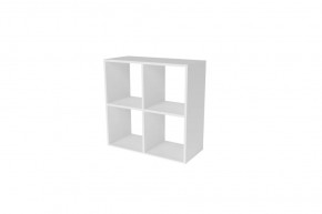 Стеллаж 4 секции 696х700х294, цвет белый в Челябинске - chelyabinsk.mebel-tymen.ru | фото