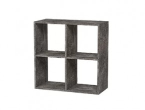 Стеллаж 4 секции графит Герда в Челябинске - chelyabinsk.mebel-tymen.ru | фото