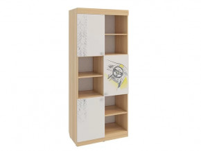 Стеллаж Форсаж дуб сонома/белый в Челябинске - chelyabinsk.mebel-tymen.ru | фото