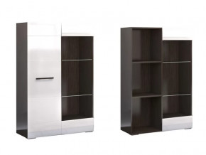 Стеллаж Ненси Венге-Белый глянец в Челябинске - chelyabinsk.mebel-tymen.ru | фото