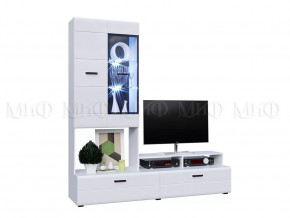 Стенка центр Нэнси New МДФ в Челябинске - chelyabinsk.mebel-tymen.ru | фото