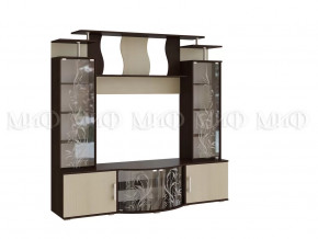 Стенка Виста Дуб беленый/Венге в Челябинске - chelyabinsk.mebel-tymen.ru | фото