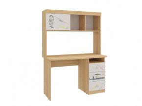 Стол Форсаж дуб сонома/белый в Челябинске - chelyabinsk.mebel-tymen.ru | фото