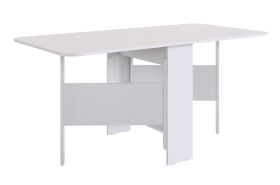 Стол-книжка раскладной Мечта 2 (белое дерево/белое дерево) в Челябинске - chelyabinsk.mebel-tymen.ru | фото