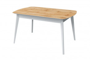 Стол обеденный Прайм, дуб вотан/белый в Челябинске - chelyabinsk.mebel-tymen.ru | фото