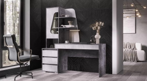 Стол Пифагор Цемент светлый / темный в Челябинске - chelyabinsk.mebel-tymen.ru | фото