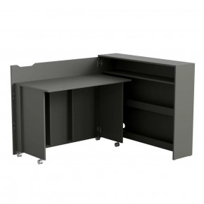 Стол письменный Графит Luis НК-мебель в Челябинске - chelyabinsk.mebel-tymen.ru | фото