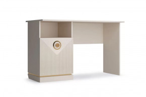 Стол письменный "Капри" Сатин/Сатин в Челябинске - chelyabinsk.mebel-tymen.ru | фото