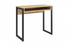 Стол письменный Леонардо, дуб бунратти/черный в Челябинске - chelyabinsk.mebel-tymen.ru | фото