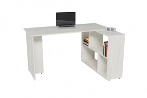 Стол письменный с тумбой СП-3 дуб грей Герда в Челябинске - chelyabinsk.mebel-tymen.ru | фото