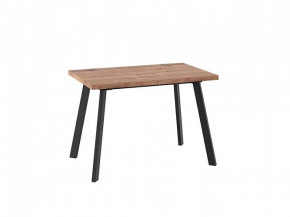 Стол раздвижной Borg-110, дуб велингтон/черный в Челябинске - chelyabinsk.mebel-tymen.ru | фото