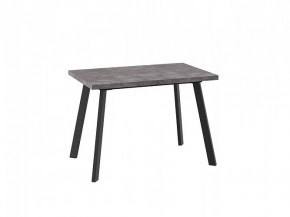 Стол раздвижной Borg-110, дымчатая керамика/черный в Челябинске - chelyabinsk.mebel-tymen.ru | фото