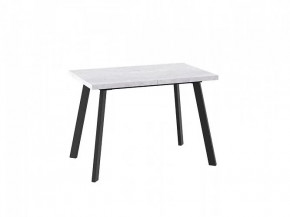 Стол раздвижной Borg-110, серый сланец/черный в Челябинске - chelyabinsk.mebel-tymen.ru | фото