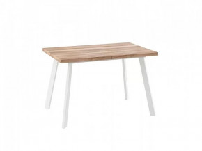 Стол раздвижной Borg-120, дуб каньон/белый в Челябинске - chelyabinsk.mebel-tymen.ru | фото