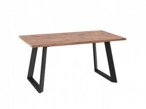 Стол раздвижной LOFT LUX-160, дуб веллингтон/черный в Челябинске - chelyabinsk.mebel-tymen.ru | фото