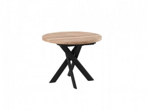 Стол раздвижной RONALDO-100, дуб каньон/черный в Челябинске - chelyabinsk.mebel-tymen.ru | фото