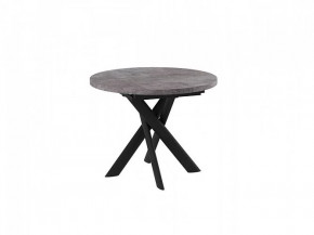 Стол раздвижной RONALDO-100, дымчатая керамика/черный в Челябинске - chelyabinsk.mebel-tymen.ru | фото