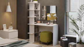 Стол с зеркалом Тип 4 Белый Ясень в Челябинске - chelyabinsk.mebel-tymen.ru | фото