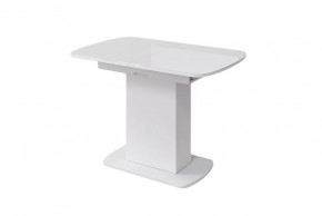 Стол Соренто-2, белый/белый глянец в Челябинске - chelyabinsk.mebel-tymen.ru | фото