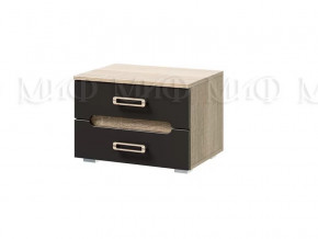 Тумба Ким Графит софт, сонома 2 шт в Челябинске - chelyabinsk.mebel-tymen.ru | фото