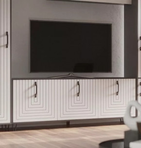 Тумба Квадро М-6, серый графит/софт вайт в Челябинске - chelyabinsk.mebel-tymen.ru | фото